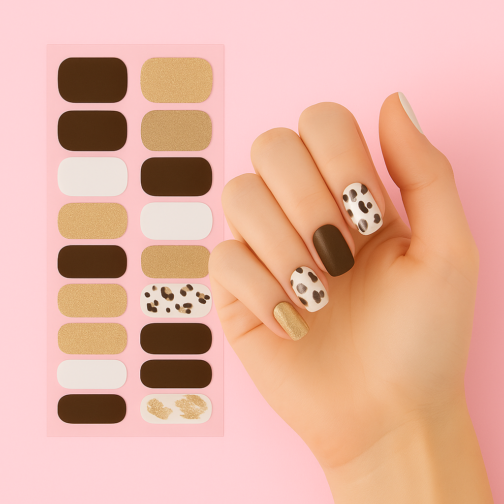 BloomFlash™ Semi-Cured Gel Nail Stickers