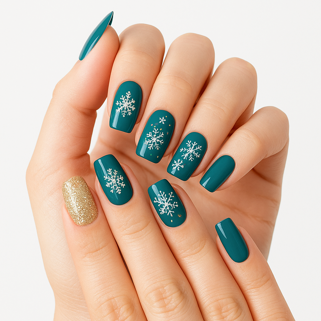 Holiday Sparkle Gel Stickers