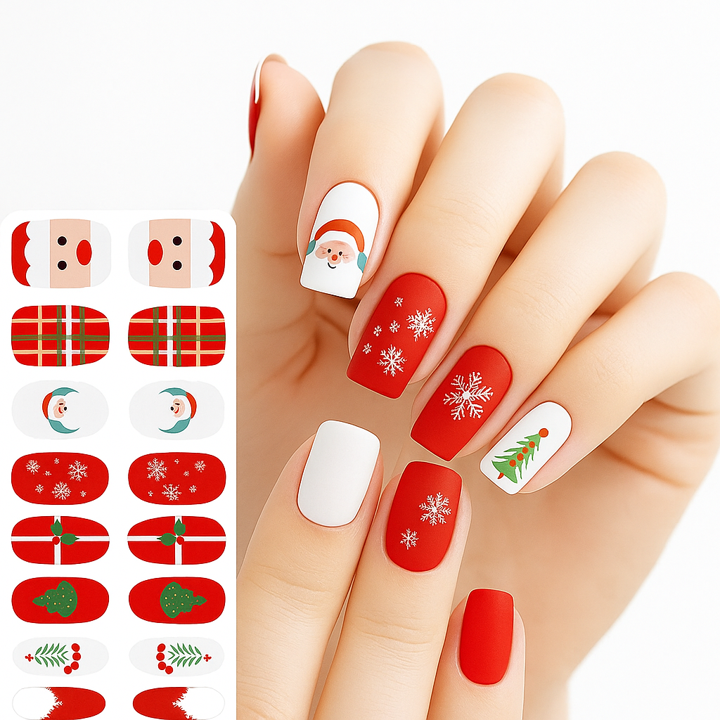 Jolly Holiday Gel Design