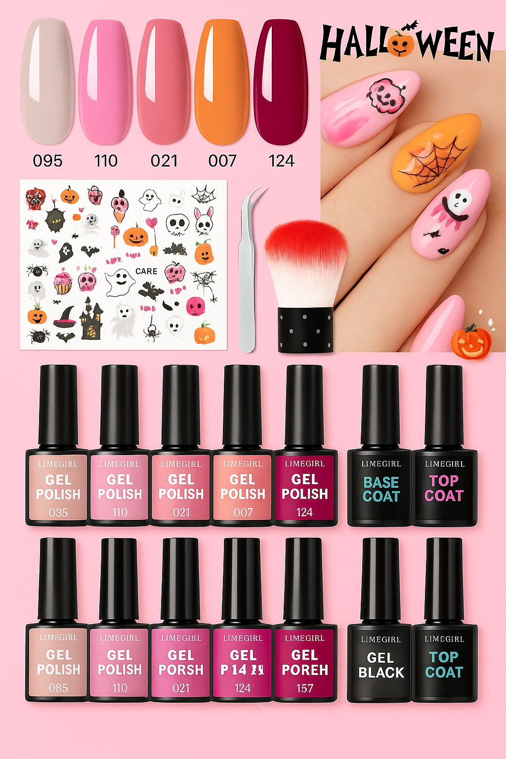 Geluxe Nail Trend Set – Glam Ghosts Party