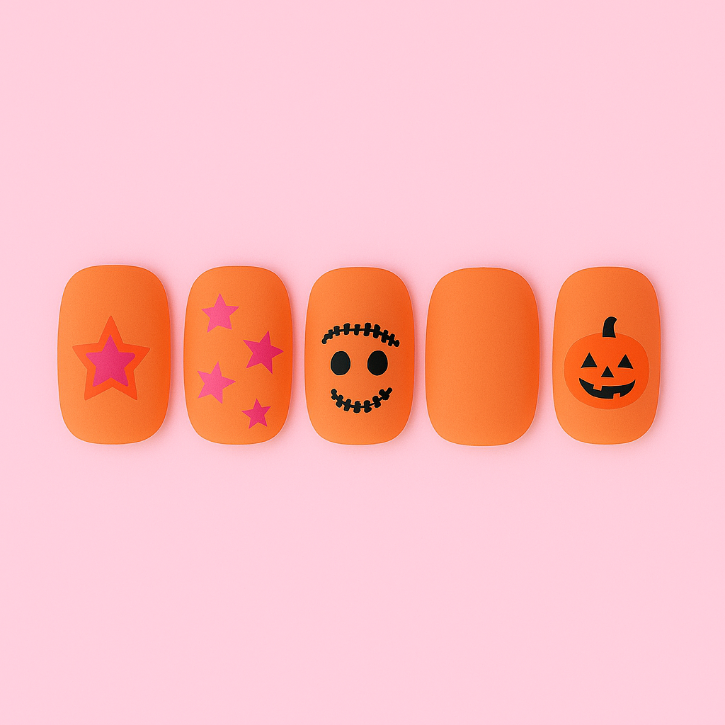 Haunted Glow Nails