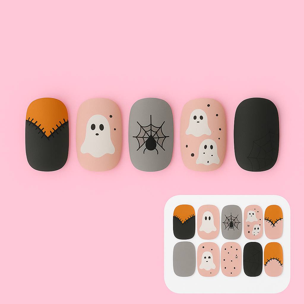 Haunted Glow Nails